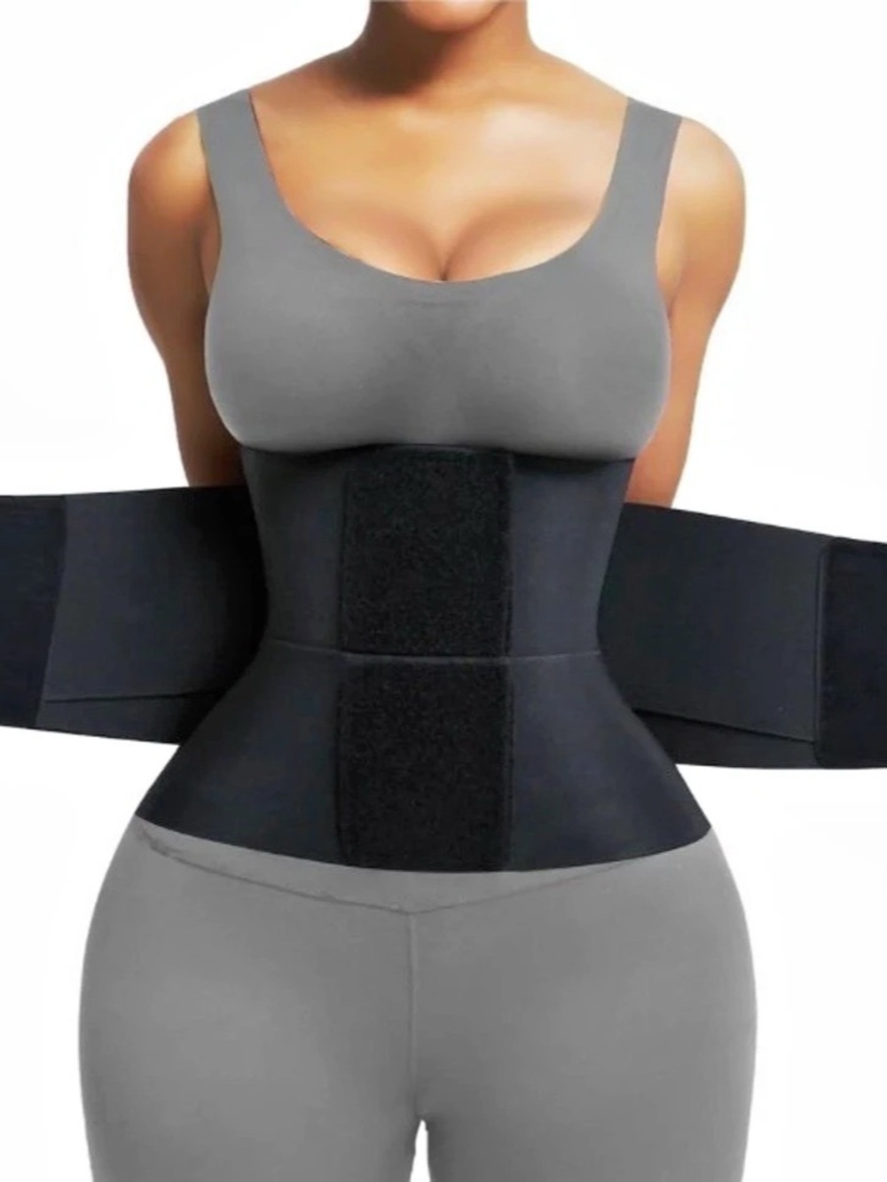 FeelinGirl Waist Trainer for Women Corset Tummy Control Faja Body Shaper/ Large